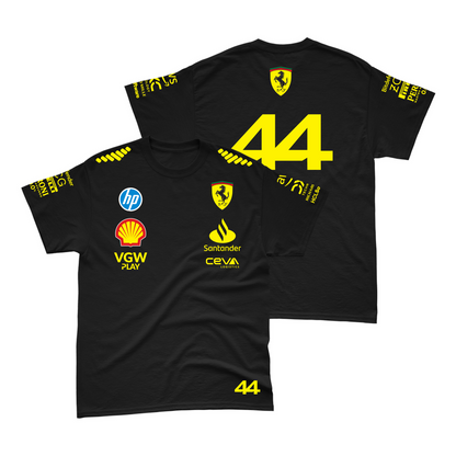 Camiseta Algodão Lewis Hamilton Ferrari Edição Especial Monza 2024 SALDÃO FV