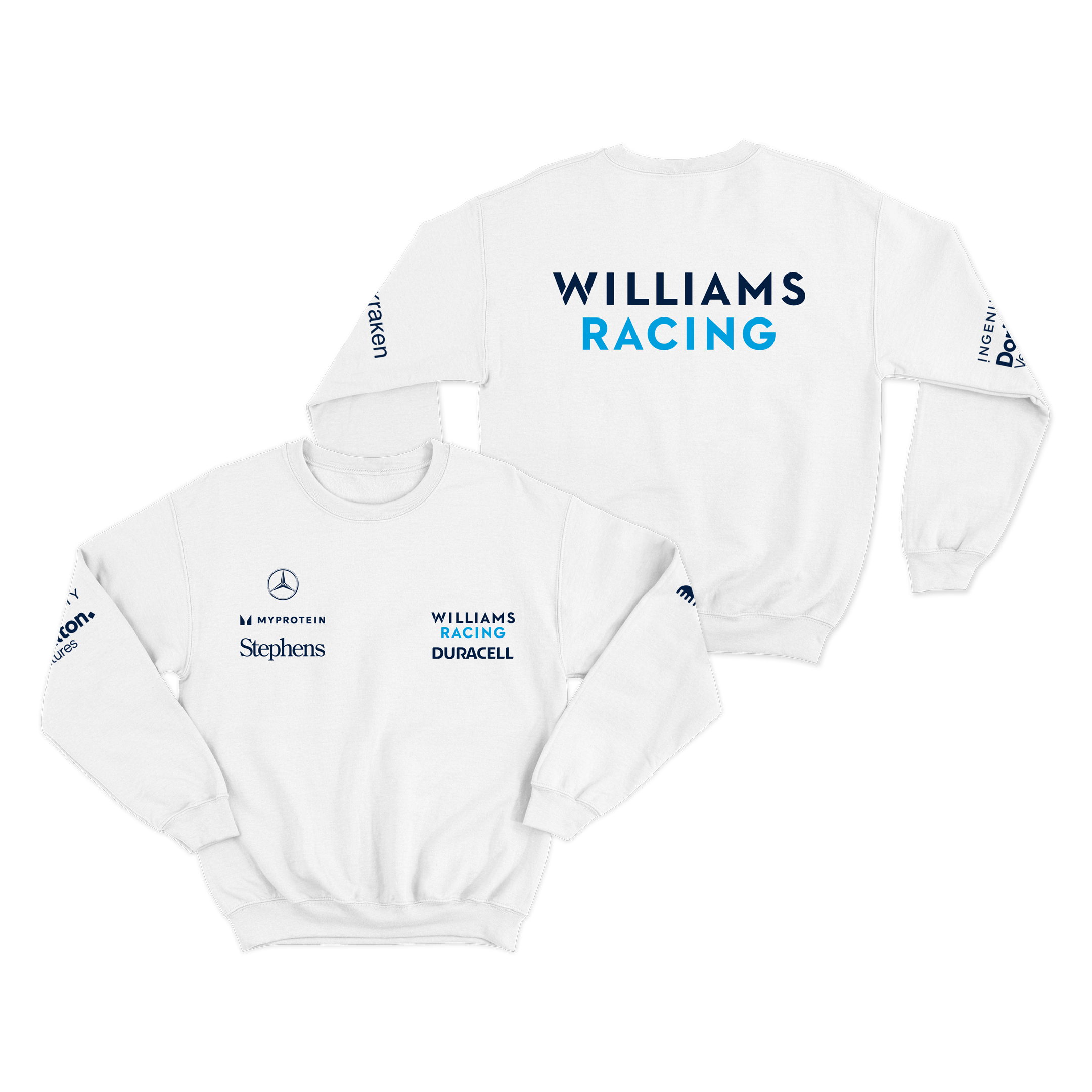 Moletom Williams Racing Branco 2024