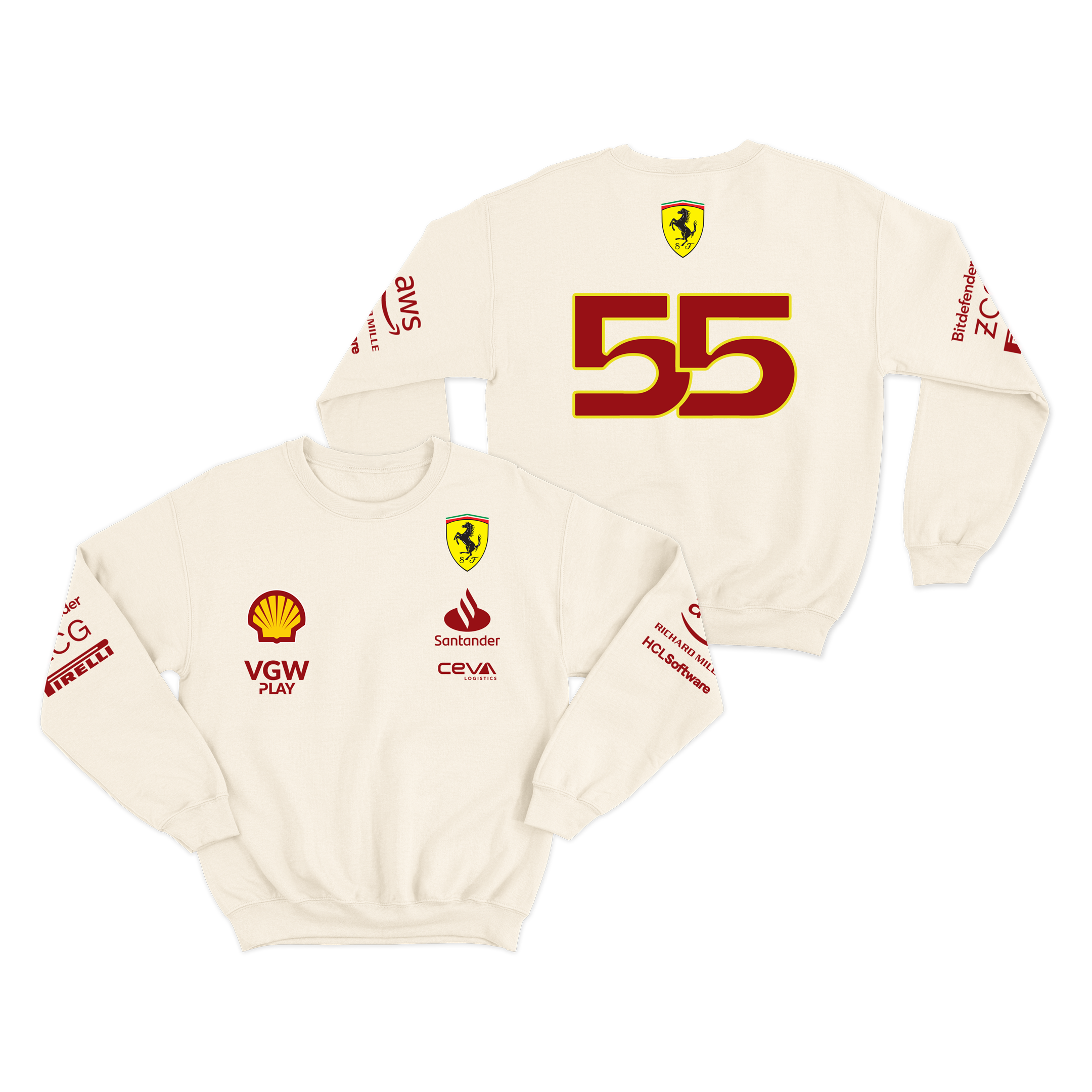Moletom Ferrari Off-White 2024 Carlos Sainz