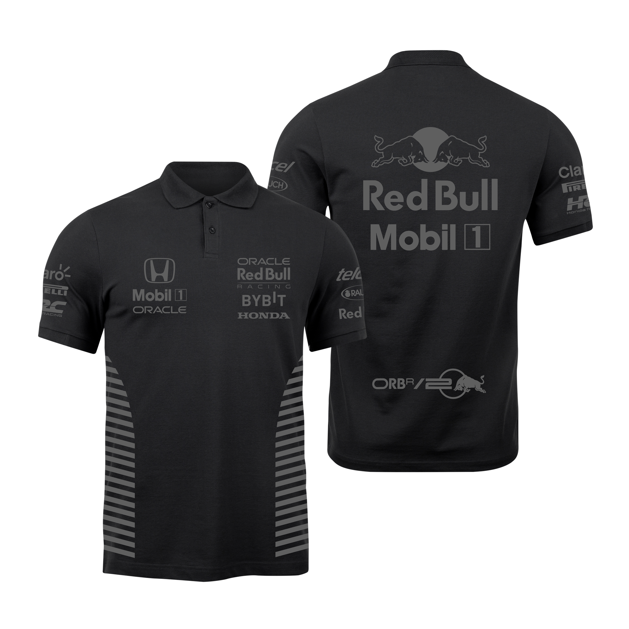 Camisa Polo Red Bull Racing 2024 All Black