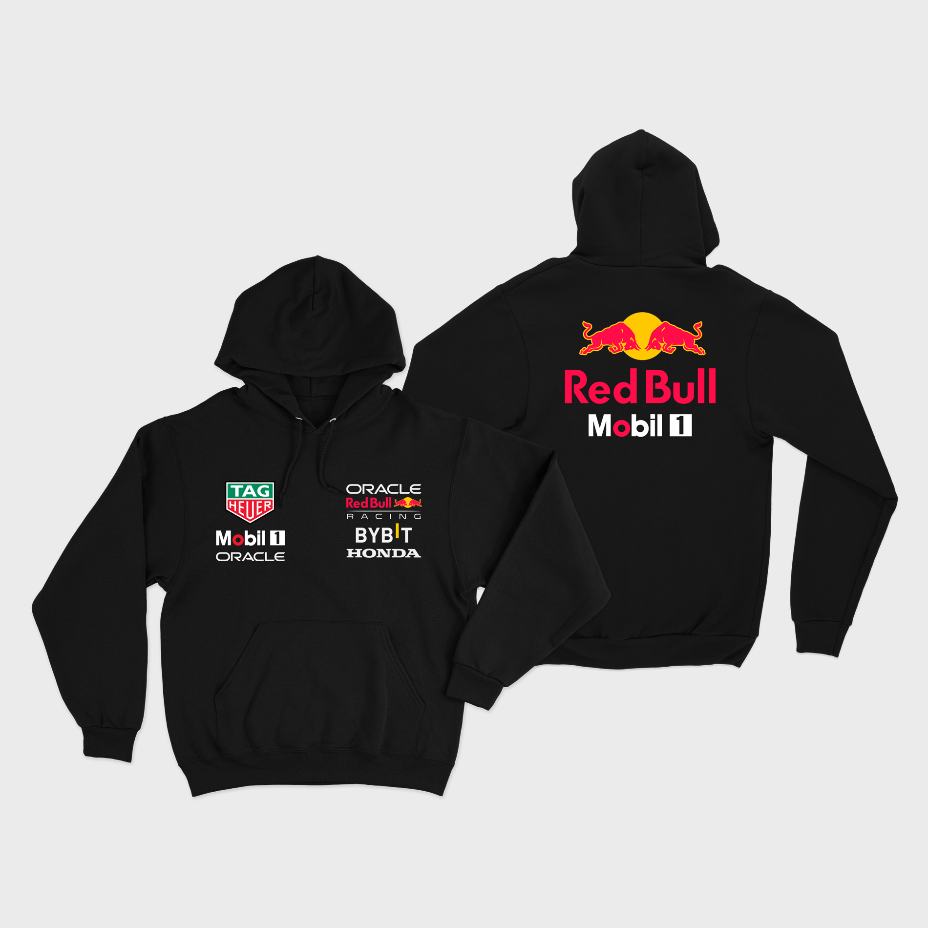 Moletom Canguru Red Bull Racing 2023 Preto