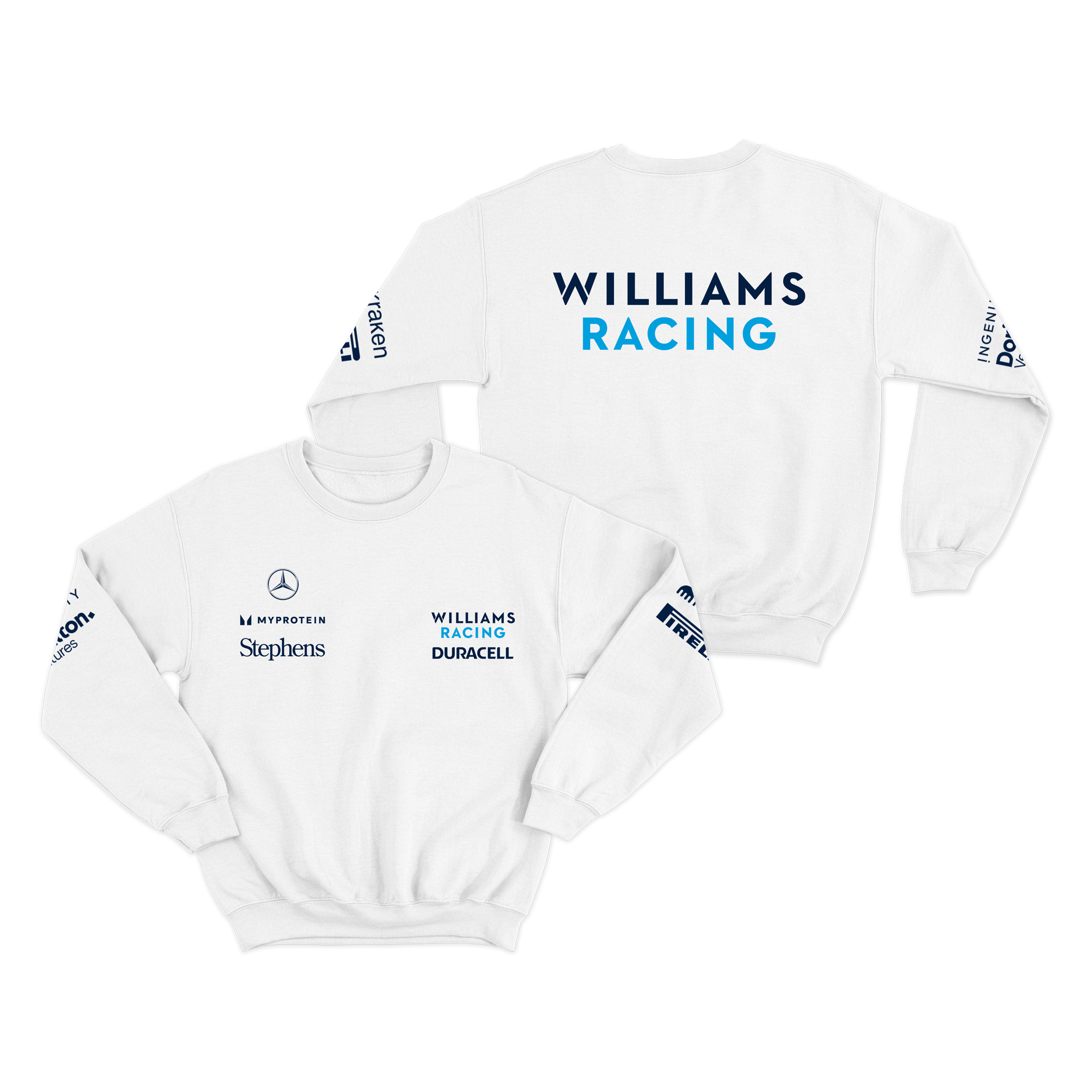 Moletom Williams Racing Branco 2024