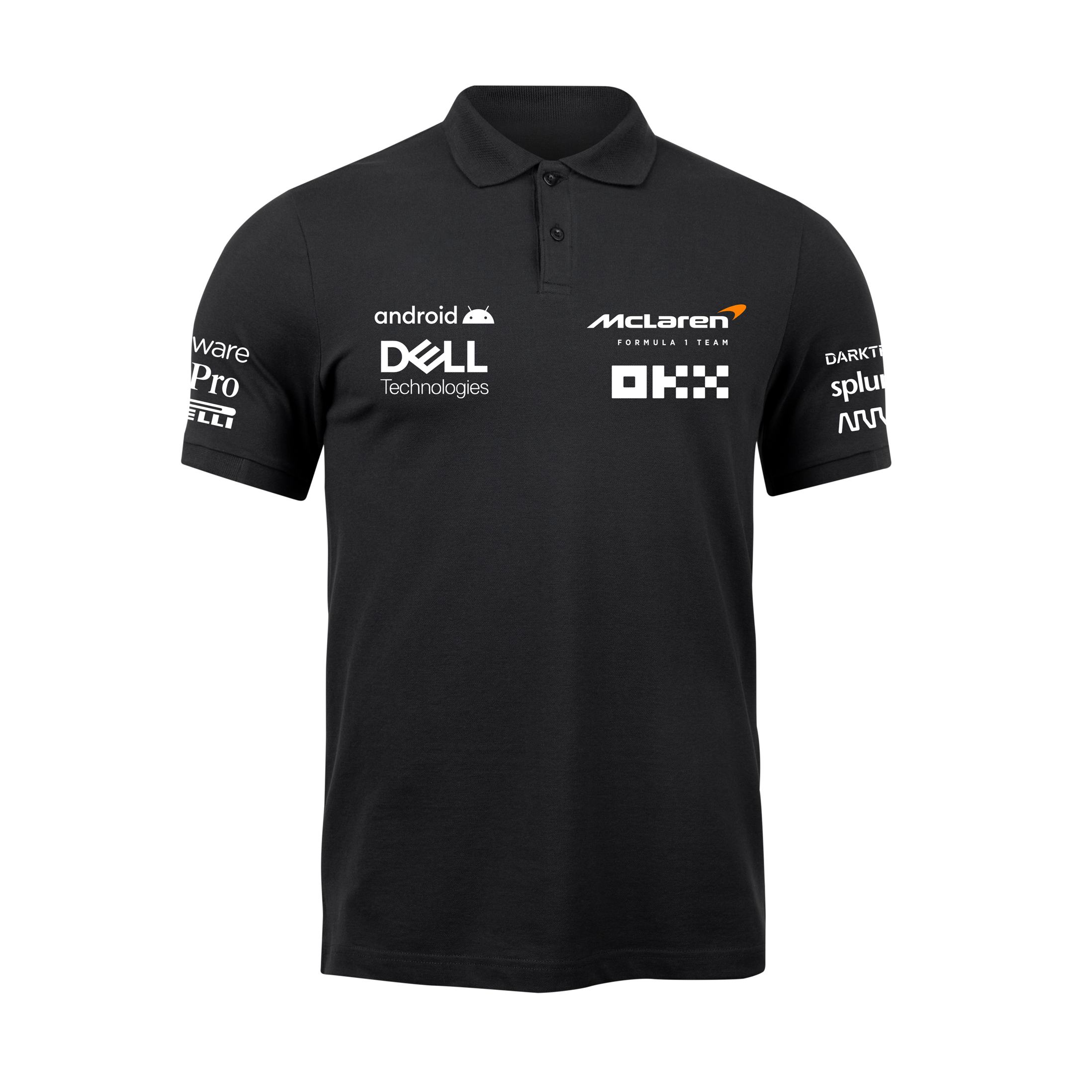 Camisa Polo Mclaren 2024 Preta