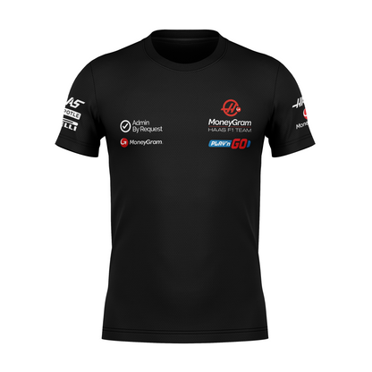 Camiseta DryFit Nico Hulkenberg Haas F1 2024 Preta