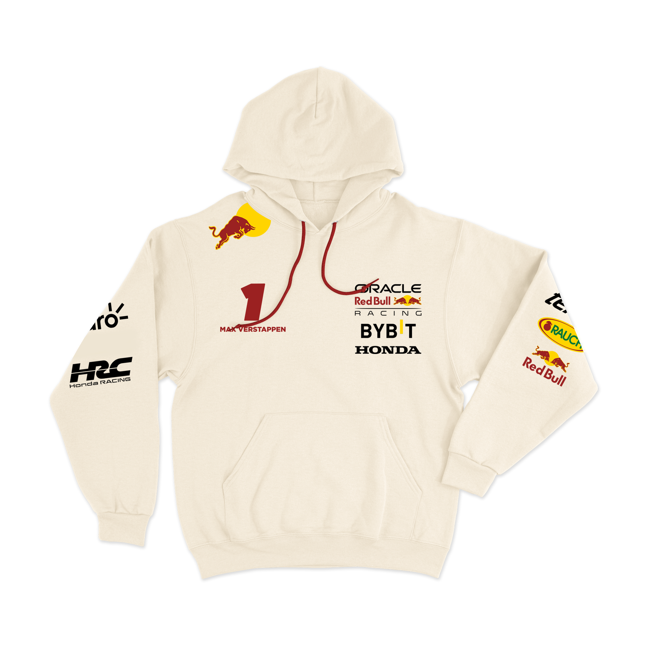 Moletom Canguru Red Bull Max Verstappen Off-White 2024