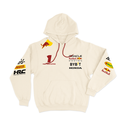 Moletom Canguru Red Bull Max Verstappen Off-White 2024