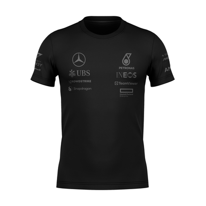 Camiseta DryFit  Mercedes 2024 All Black George Russell