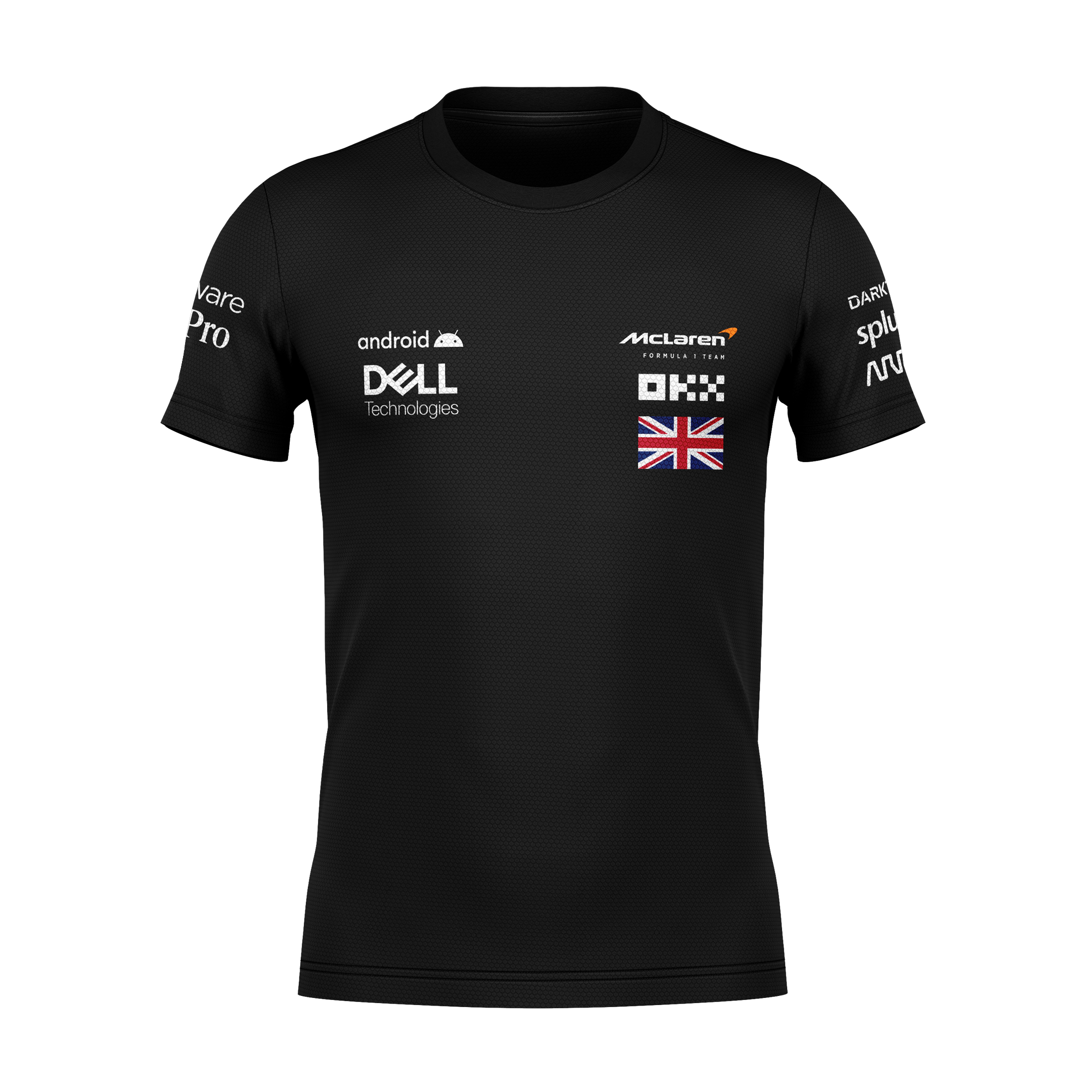 Camiseta DryFit Lando Norris Mclaren 2024 Preta