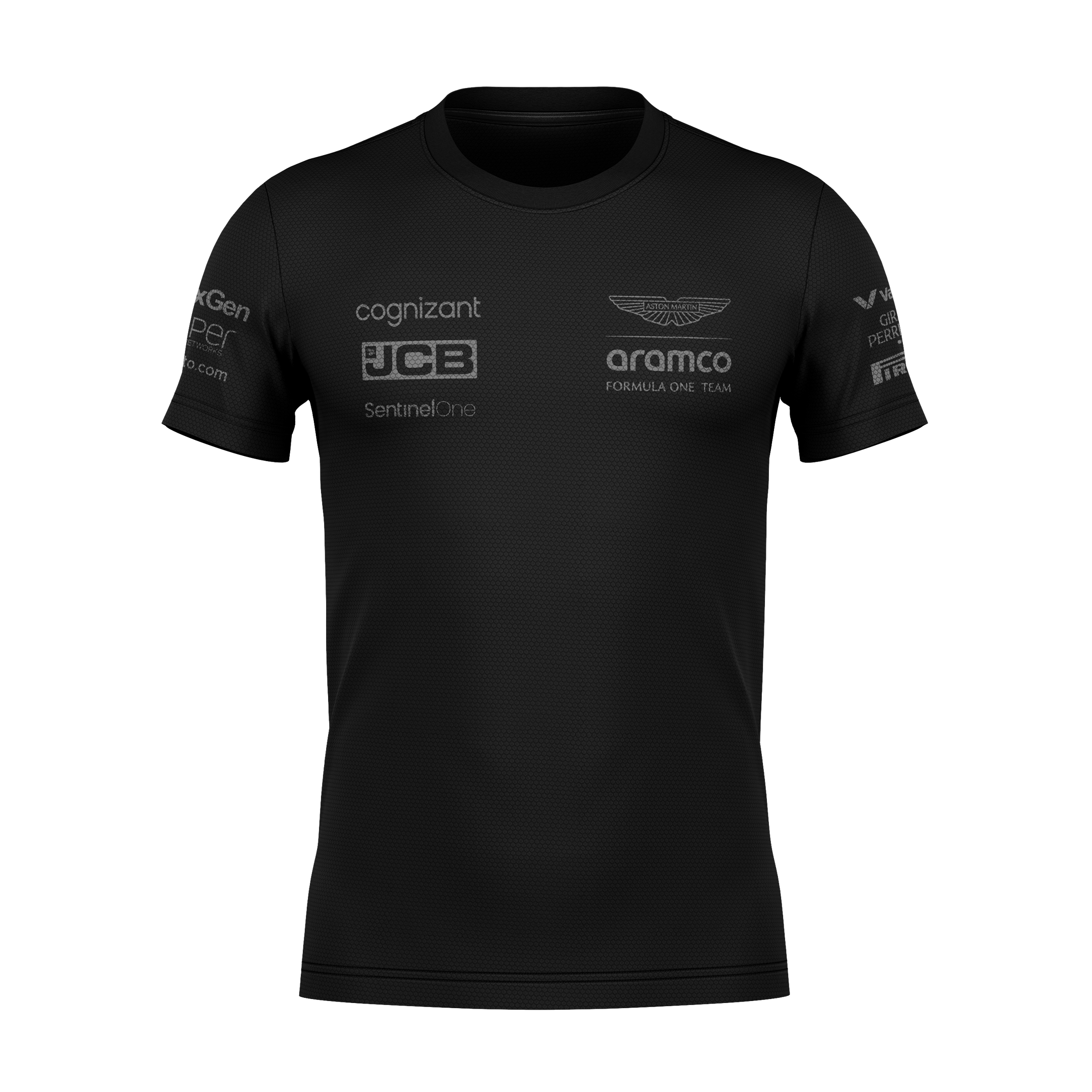 Camiseta DryFit Aston Martin 2024 All Black