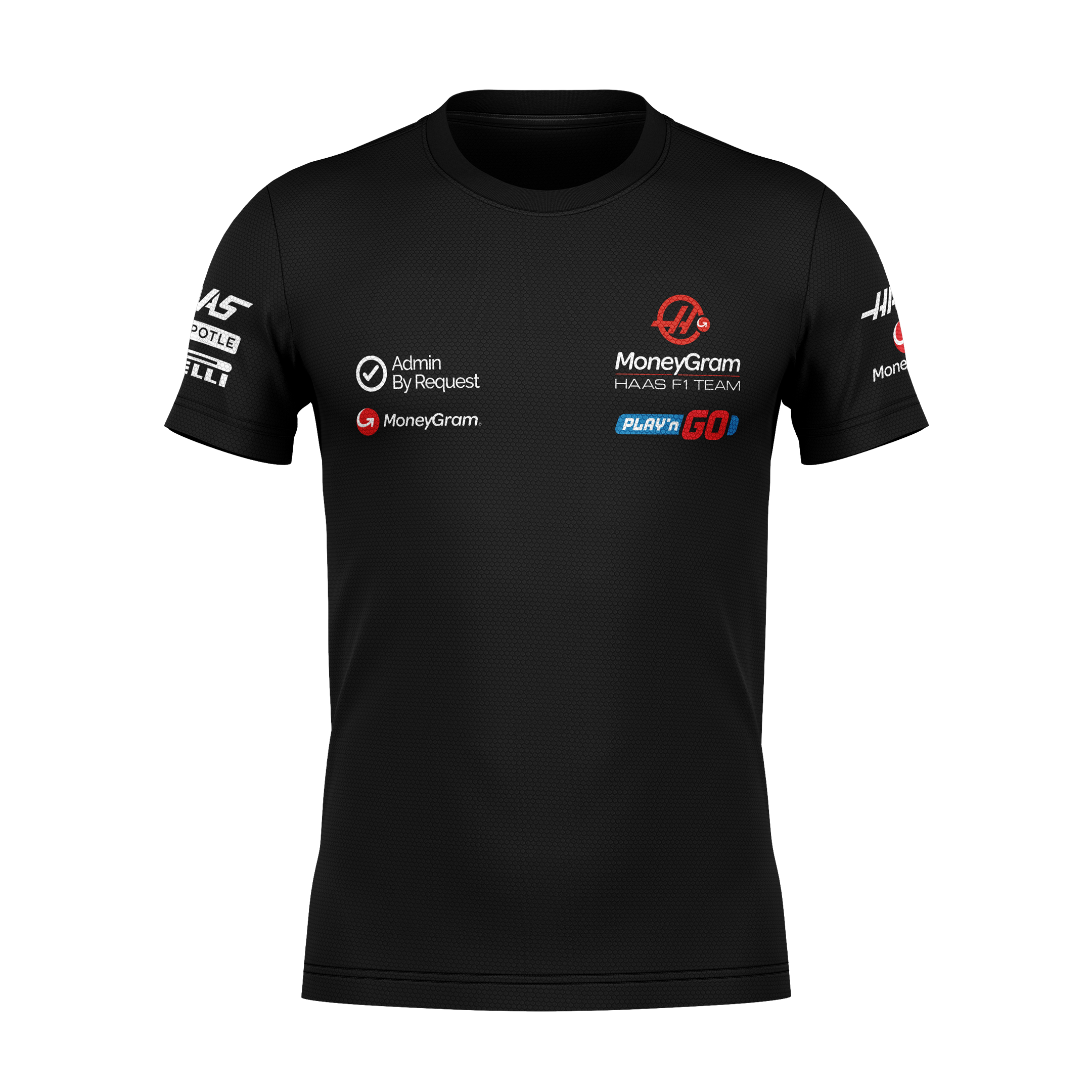 Camiseta DryFit Kevin Megnussen Haas F1 2024 Preta