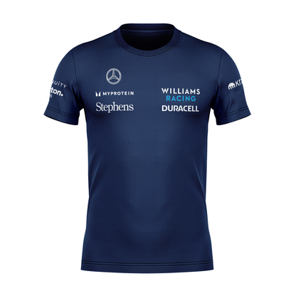 Camiseta DryFit Williams 2024 Azul Marinho