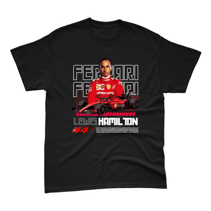 Camiseta Lewis Hamilton Ferrari 2025