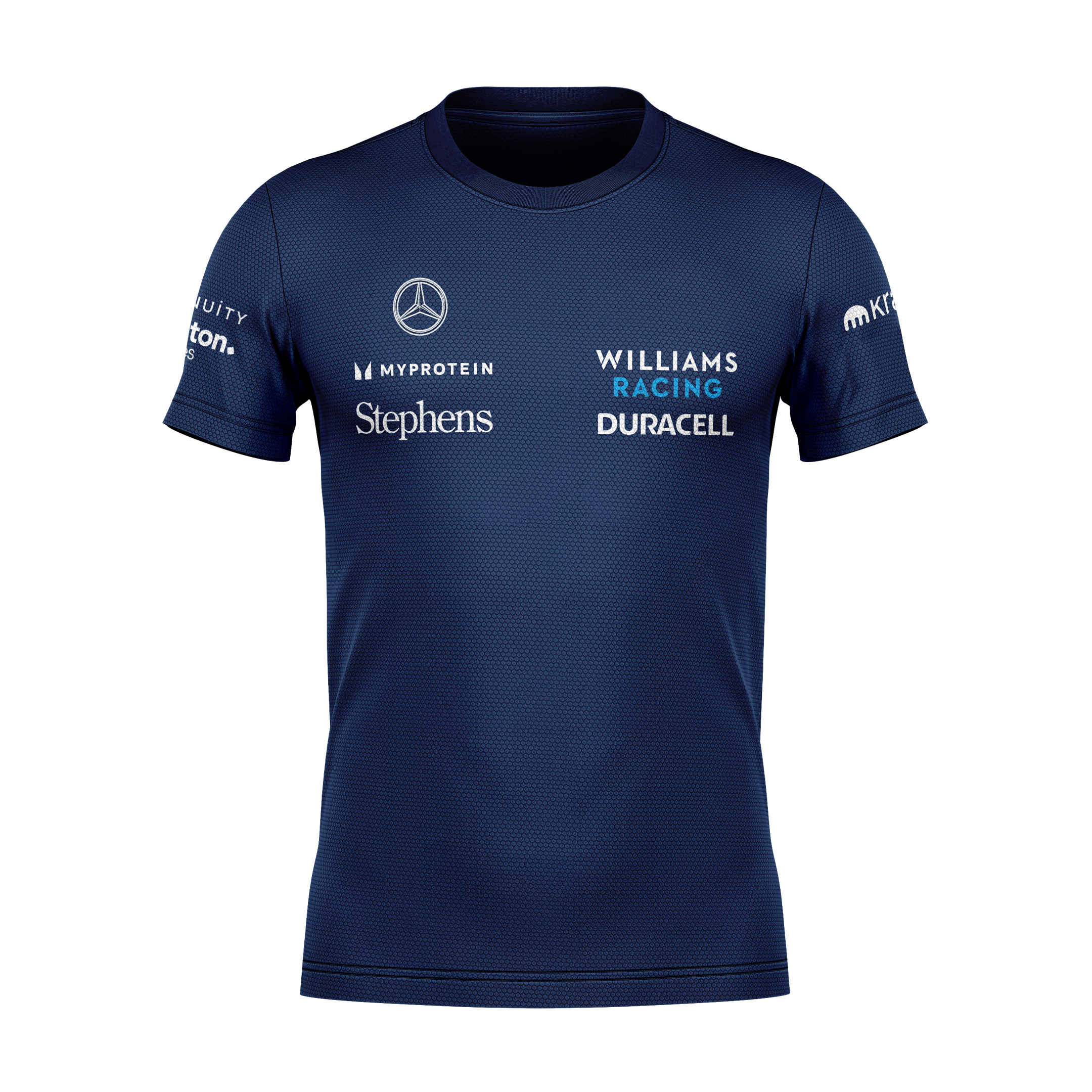 Camiseta DryFit Carlos Sainz Williams Racing Azul Marinho