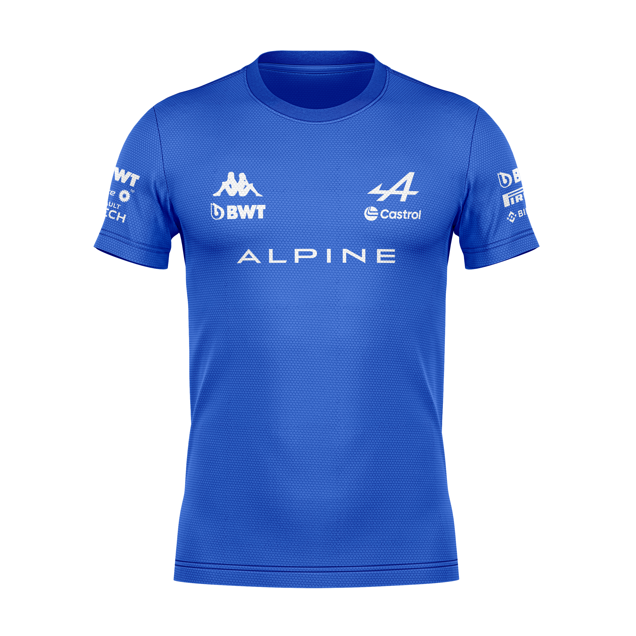 Camiseta DryFit Pierre Gasly Alpine 2024 Azul Royal