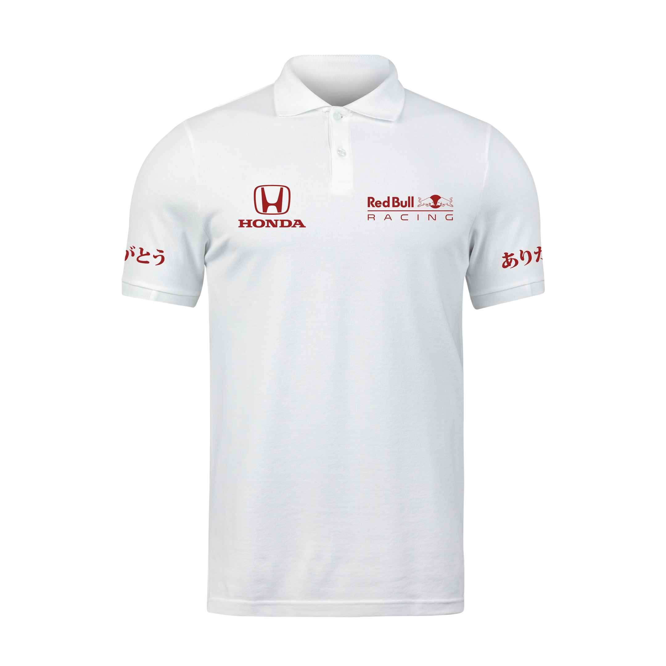 Camisa Polo Red Bull Honda Turquia 2021 Branco