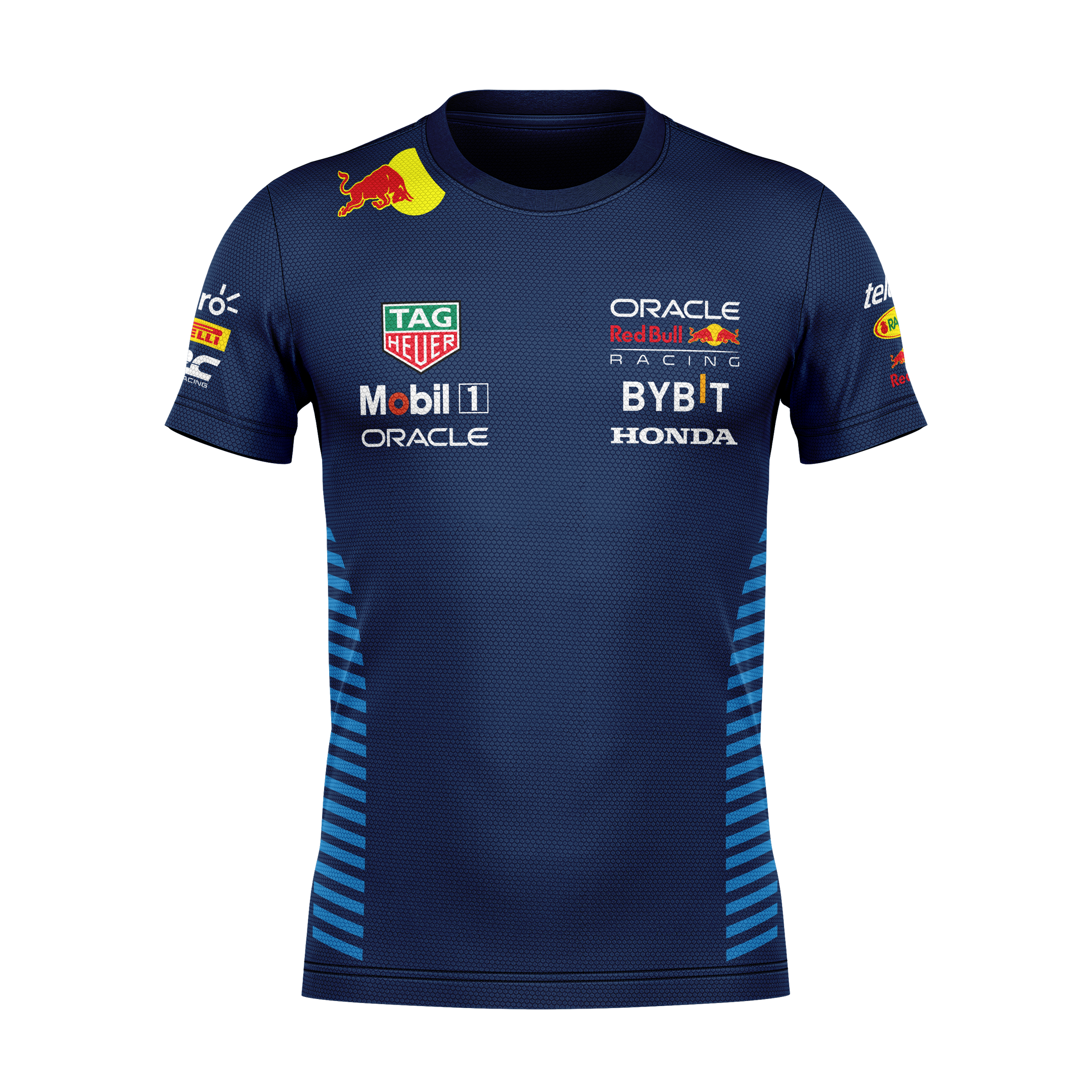 Camiseta DryFit  Red Bull Racing 2024 Azul Marinho