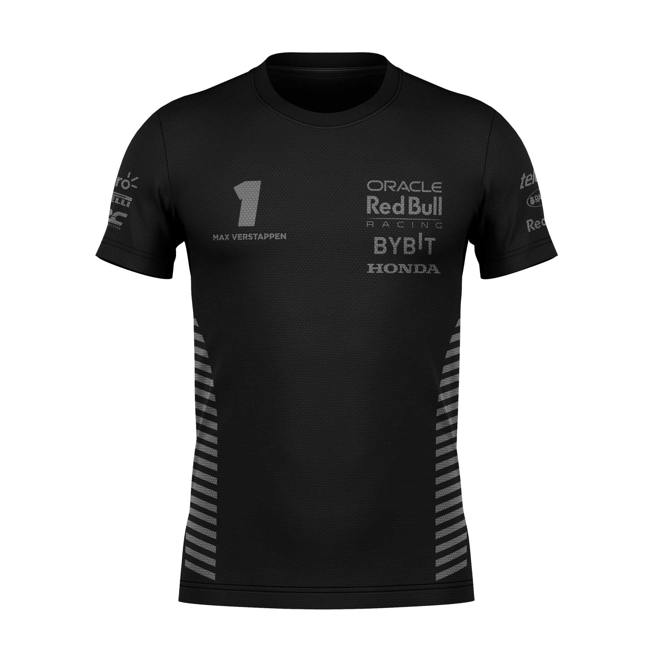 Camiseta DryFit Max Verstappen Red bull Racing 2024 All Black