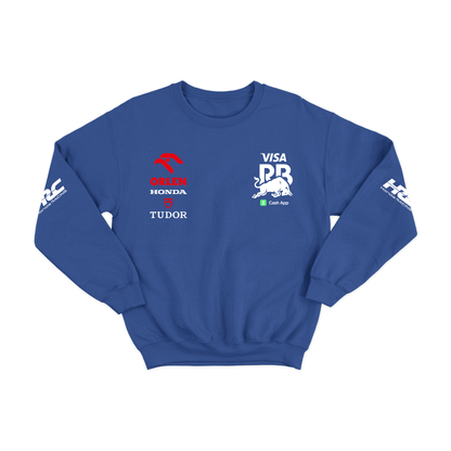 Moletom Visa Racing Bulls Azul Royal 2024 Daniel Ricciardo