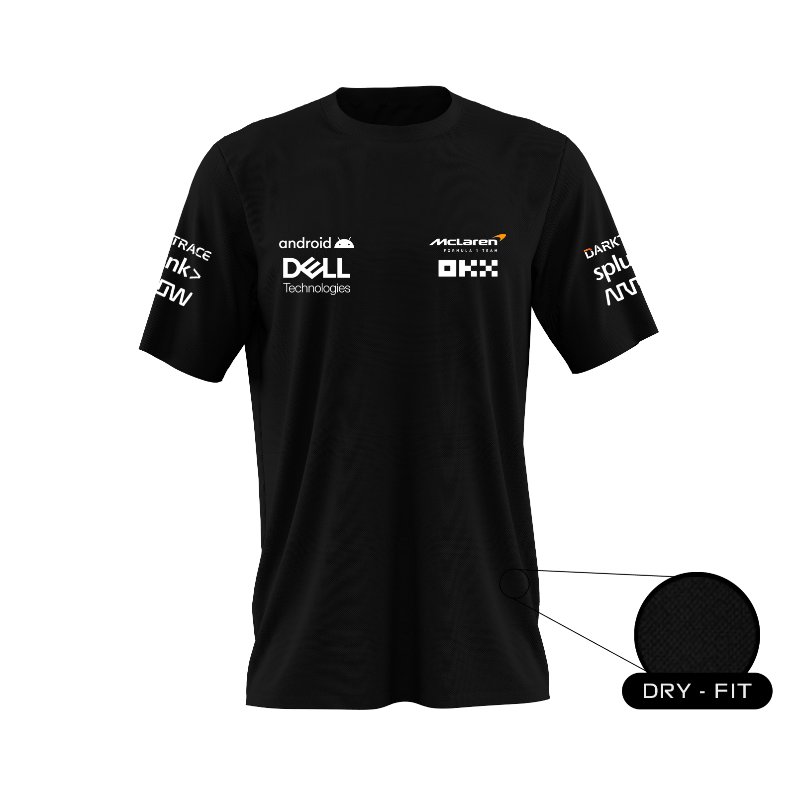 Camiseta DryFit  Mclaren F1 2023 Preta
