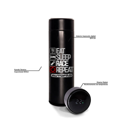 Garrafa Termica Autofãs Equipes e Pilotos