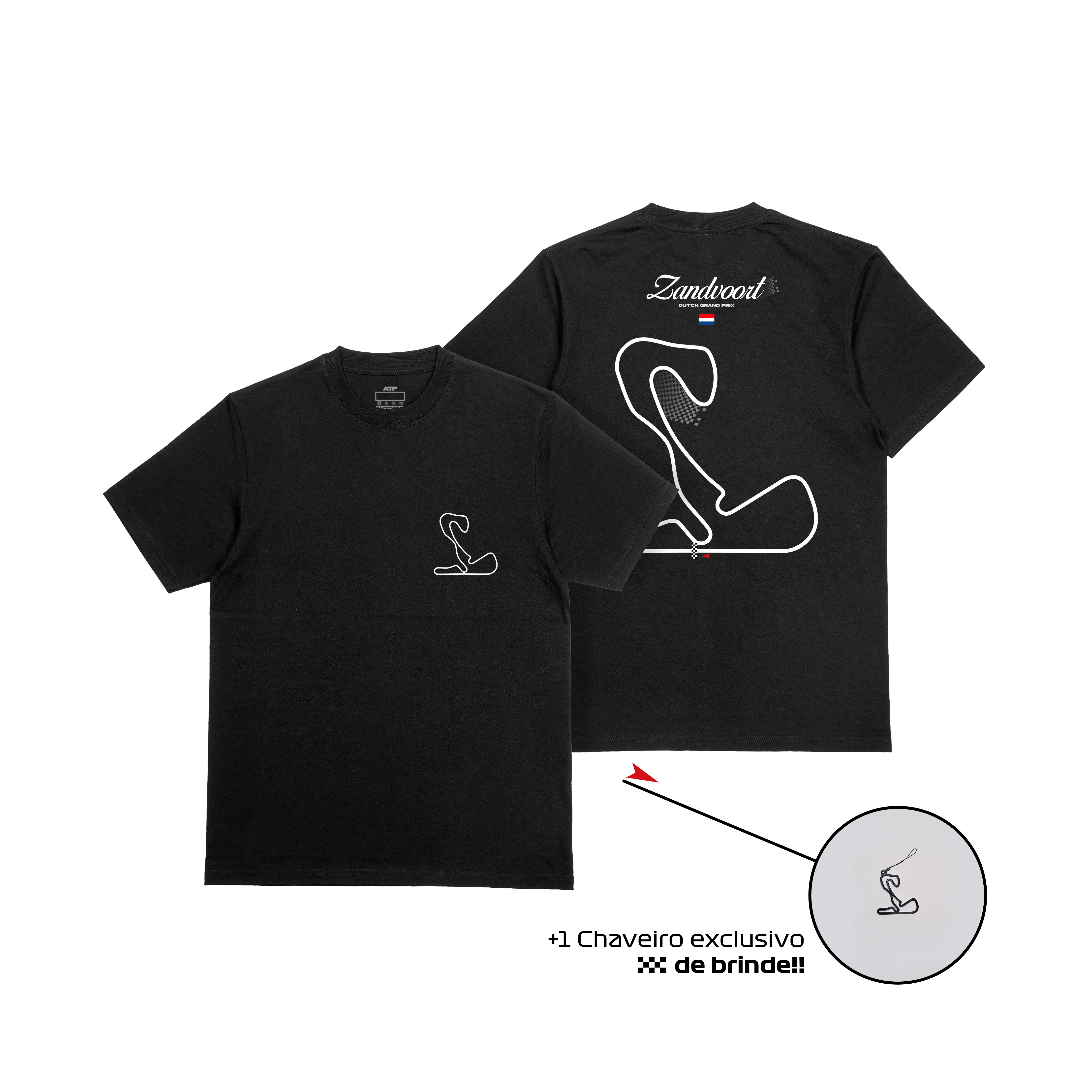 Camiseta Oversized Coleção Legends Tracks - Zandvort