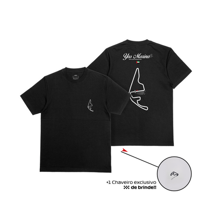 Camiseta Oversized Coleção Legends Tracks - Yas Marina