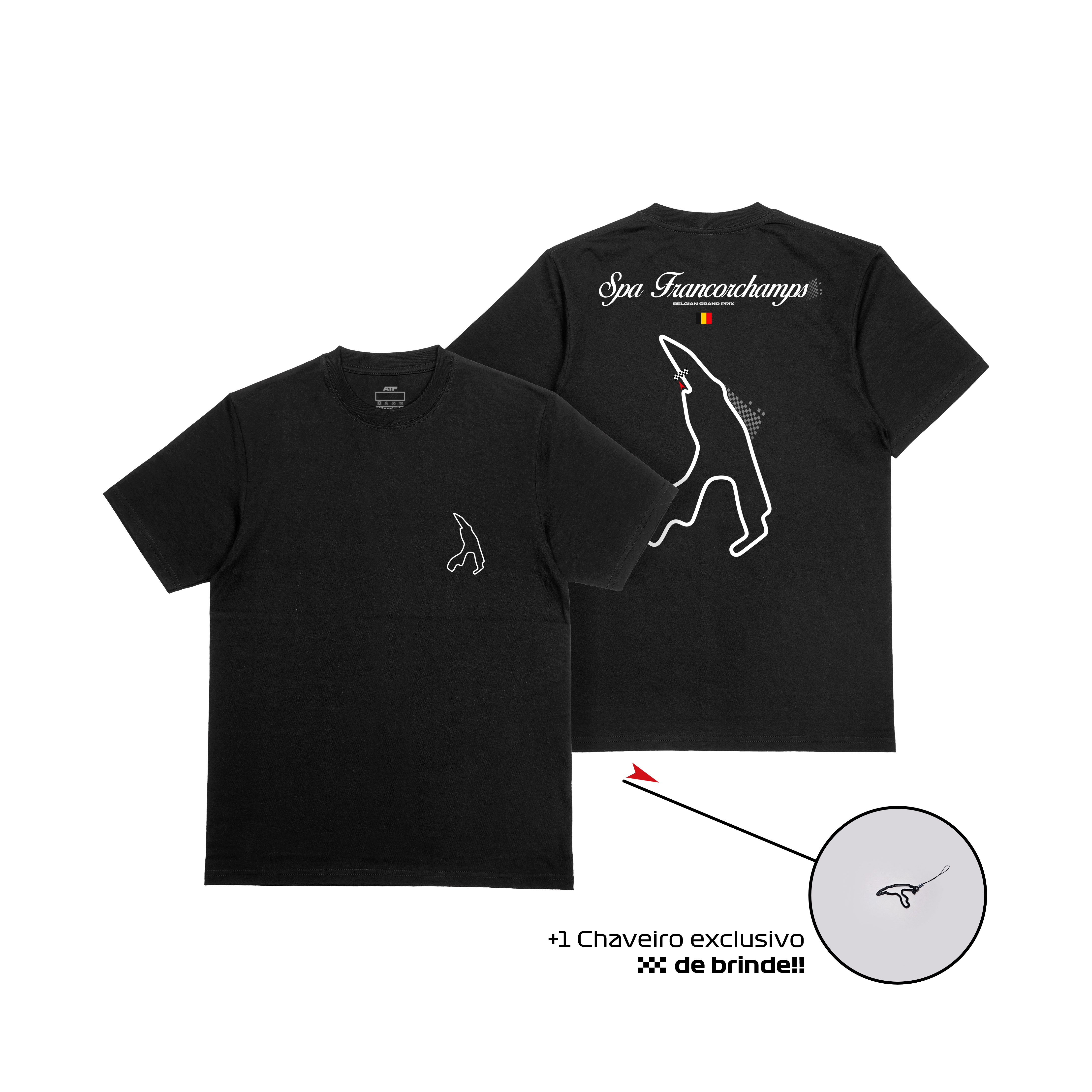 Camiseta Oversized Coleção Legends Tracks - SPA Francorchamps