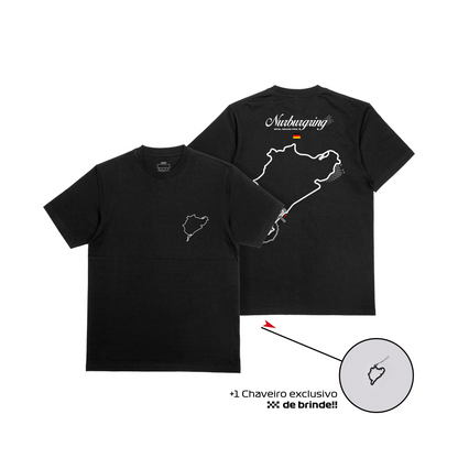 Camiseta Oversized Coleção Legends Tracks - Nurbugring