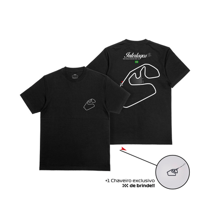 Camiseta Oversized Coleção Legends Tracks - Interlagos