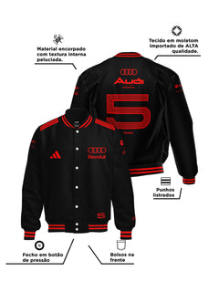 Jaqueta Audi Gabriel Bortoleto Red&Black 2026