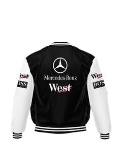 Jaqueta Mclaren West Mercedes Retrô