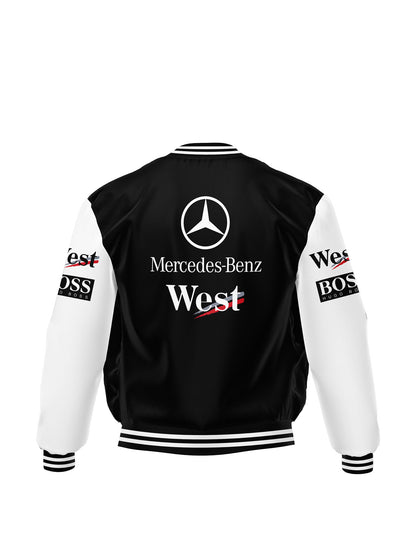Jaqueta Mclaren West Mercedes Retrô