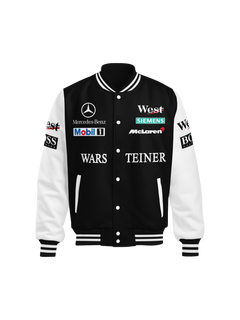 Jaqueta Mclaren West Mercedes Retrô