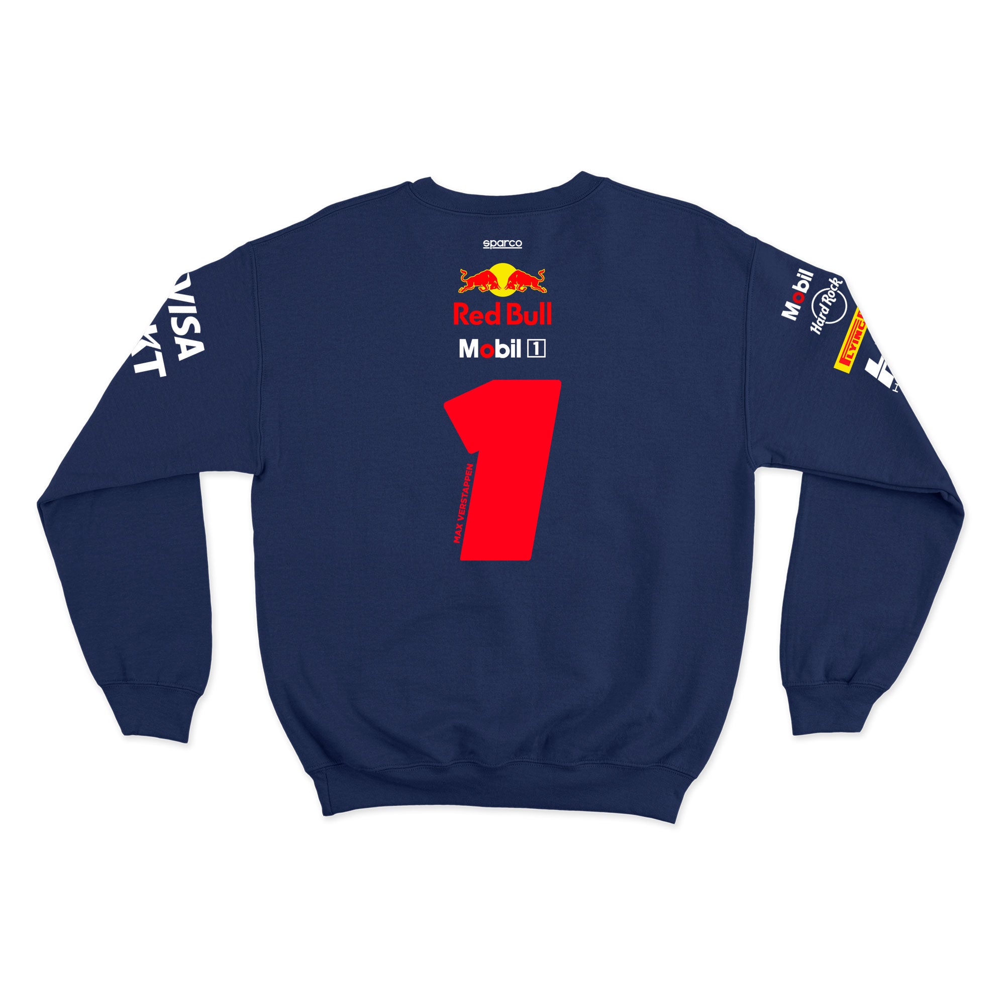 Moletom Red Bull Max Verstappen 2025 Azul Marinho