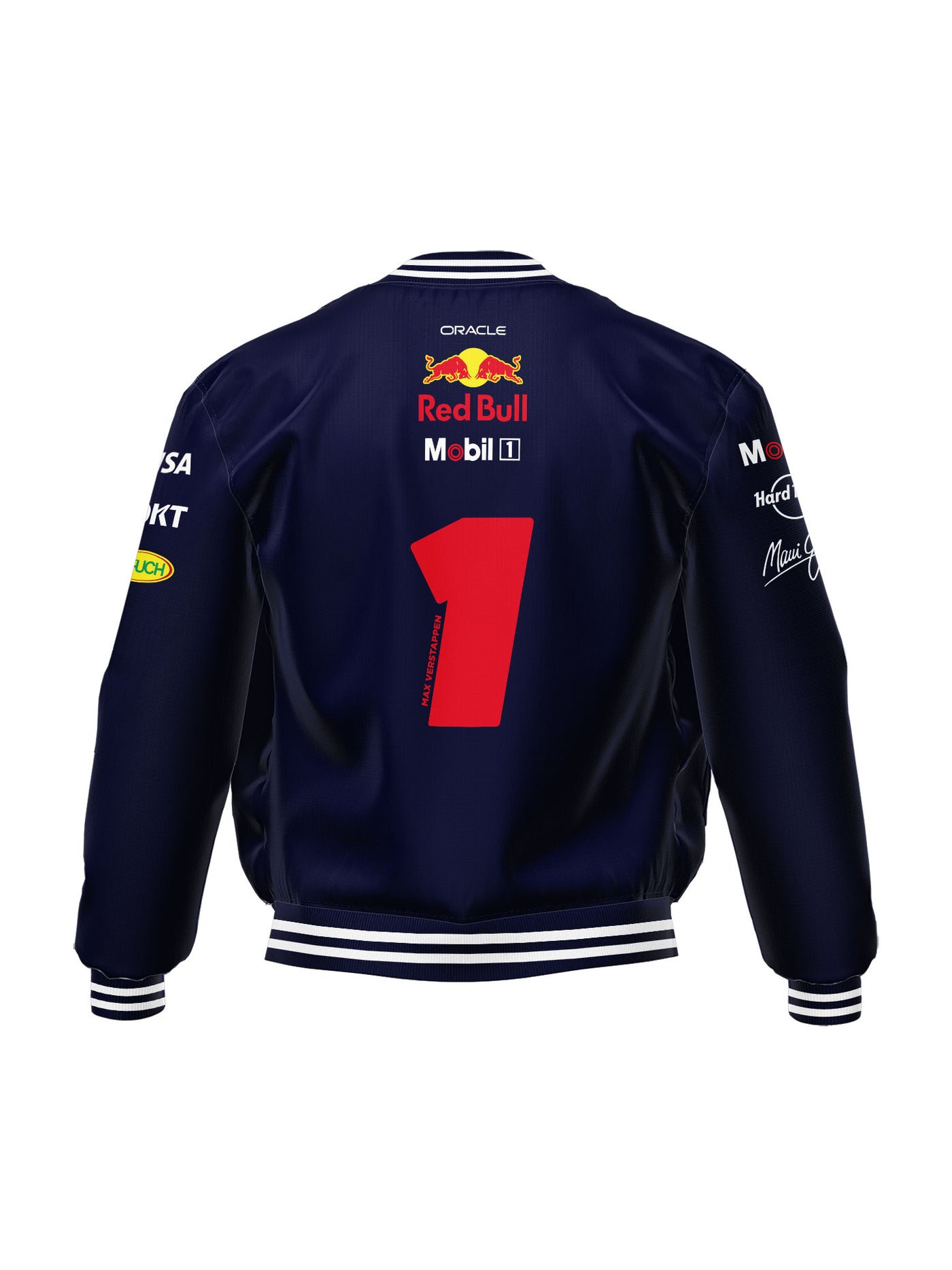 Jaqueta Red Bull Max Verstappen 2025 Azul Marinho