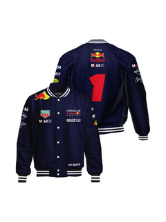 Jaqueta Red Bull Max Verstappen 2025 Azul Marinho