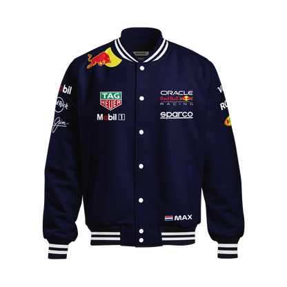 Jaqueta Red Bull Max Verstappen 2025 Azul Marinho
