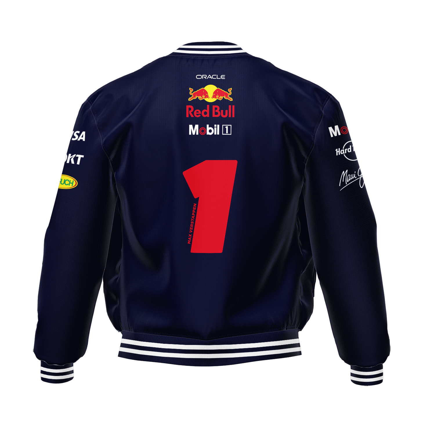 Jaqueta Red Bull Max Verstappen 2025 Azul Marinho