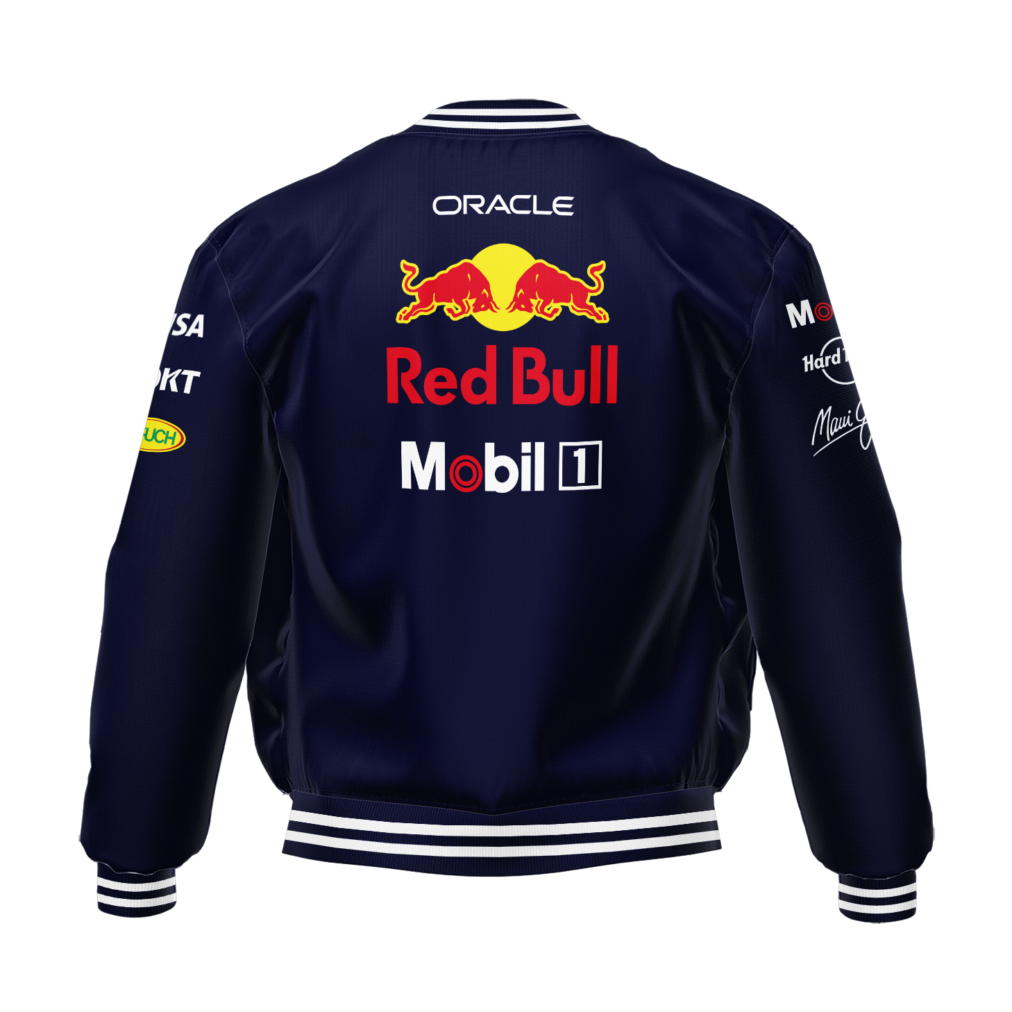 Jaqueta Red Bull Equipe 2025 Azul Marinho