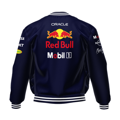 Jaqueta Red Bull Equipe 2025 Azul Marinho