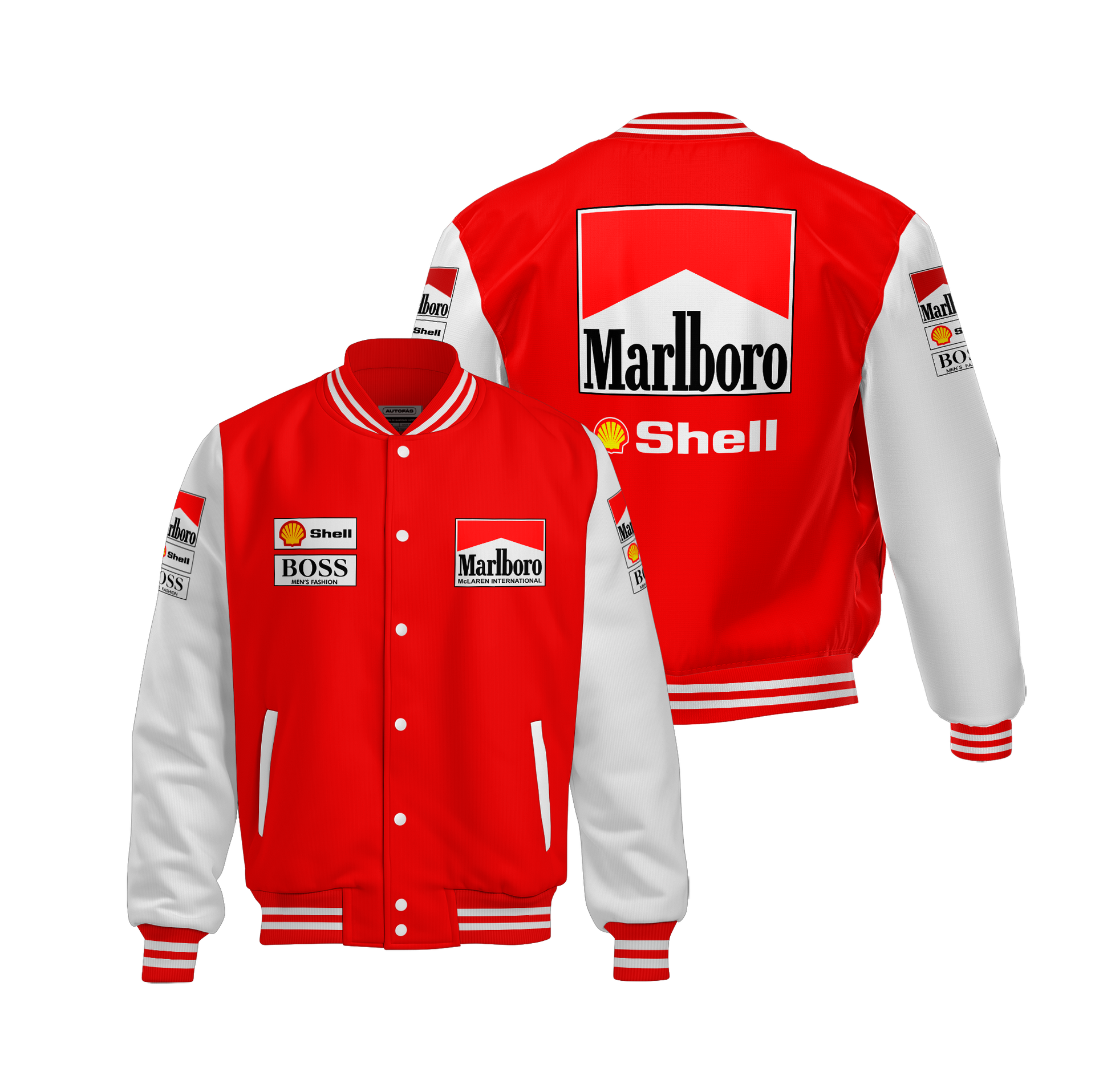 Jaqueta Mclaren Marlboro Retrô – Autofãs Store