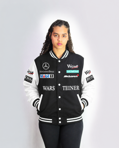 Jaqueta Mclaren West Mercedes Retrô
