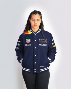 Jaqueta Red Bull Max Verstappen 2025 Azul Marinho
