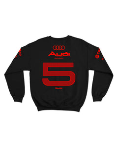 Moletom Gabriel Bortoleto Red&Black Audi F1 2026 Preto
