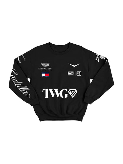 Moletom Careca Cadillac F1 Equipe Preto