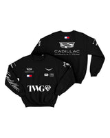 Moletom Careca Cadillac F1 Equipe Preto