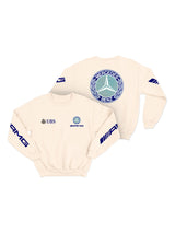 Moletom Mercedes AMG Retrô Logo Azul Off White