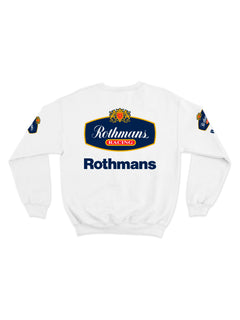 Moletom Williams Retrô Rothmans Racing Branco