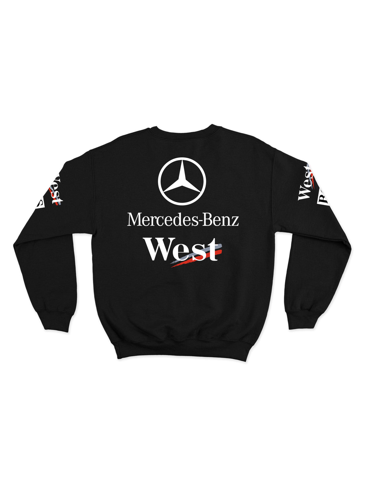 Moletom Mclaren West Mercedes Retrô Preto