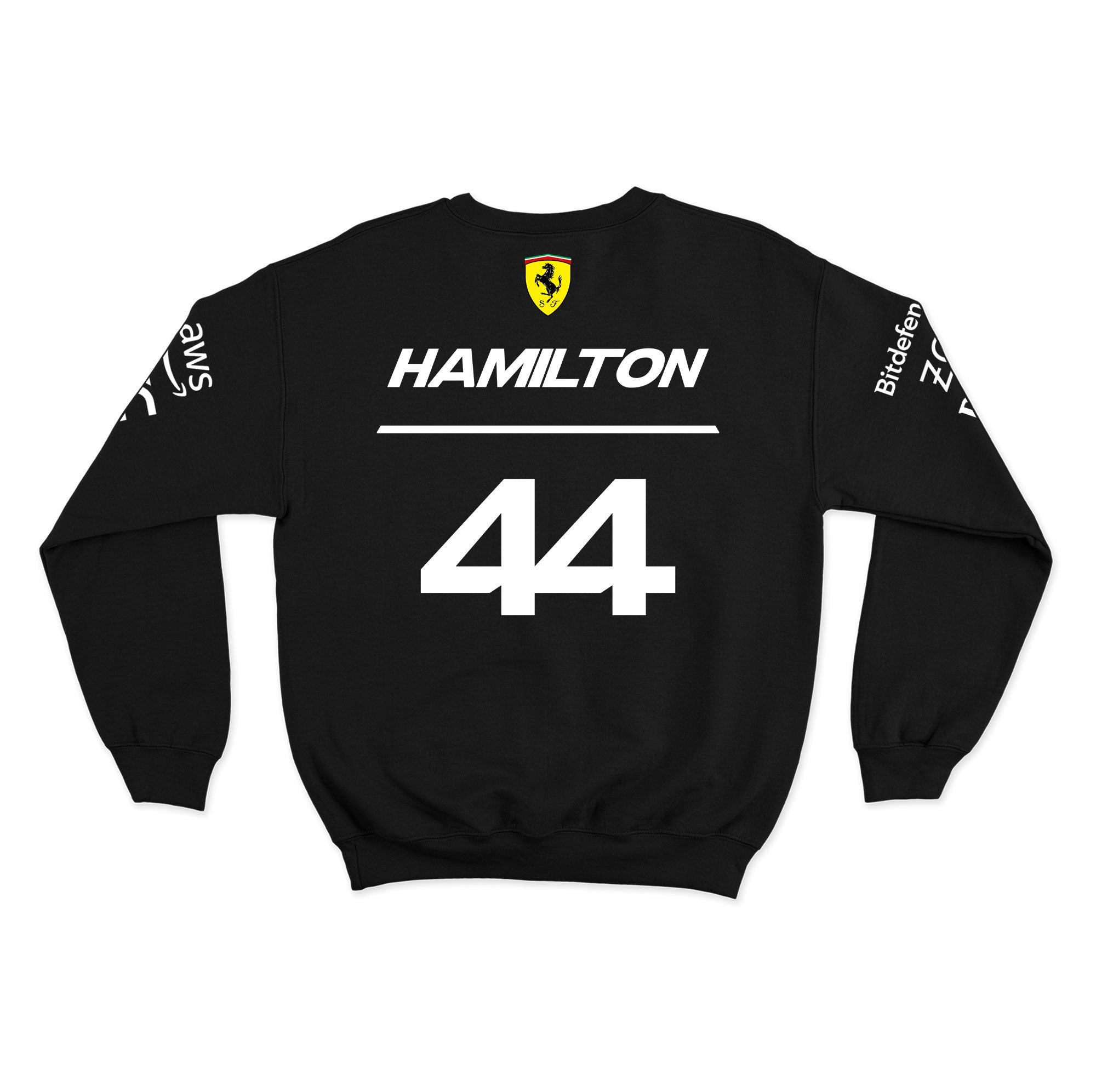 Moletom Ferrari Lewis Hamilton 2025 Preto